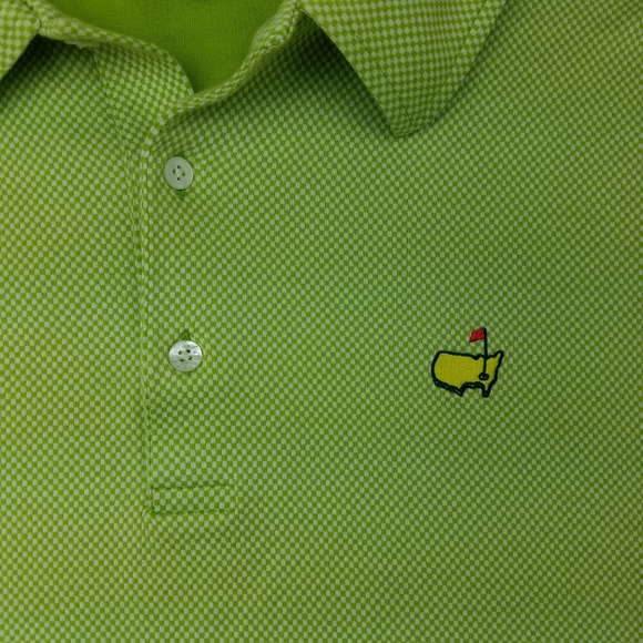 Amen Corner Masters Green Golf Polo Large - Picture 5 of 6